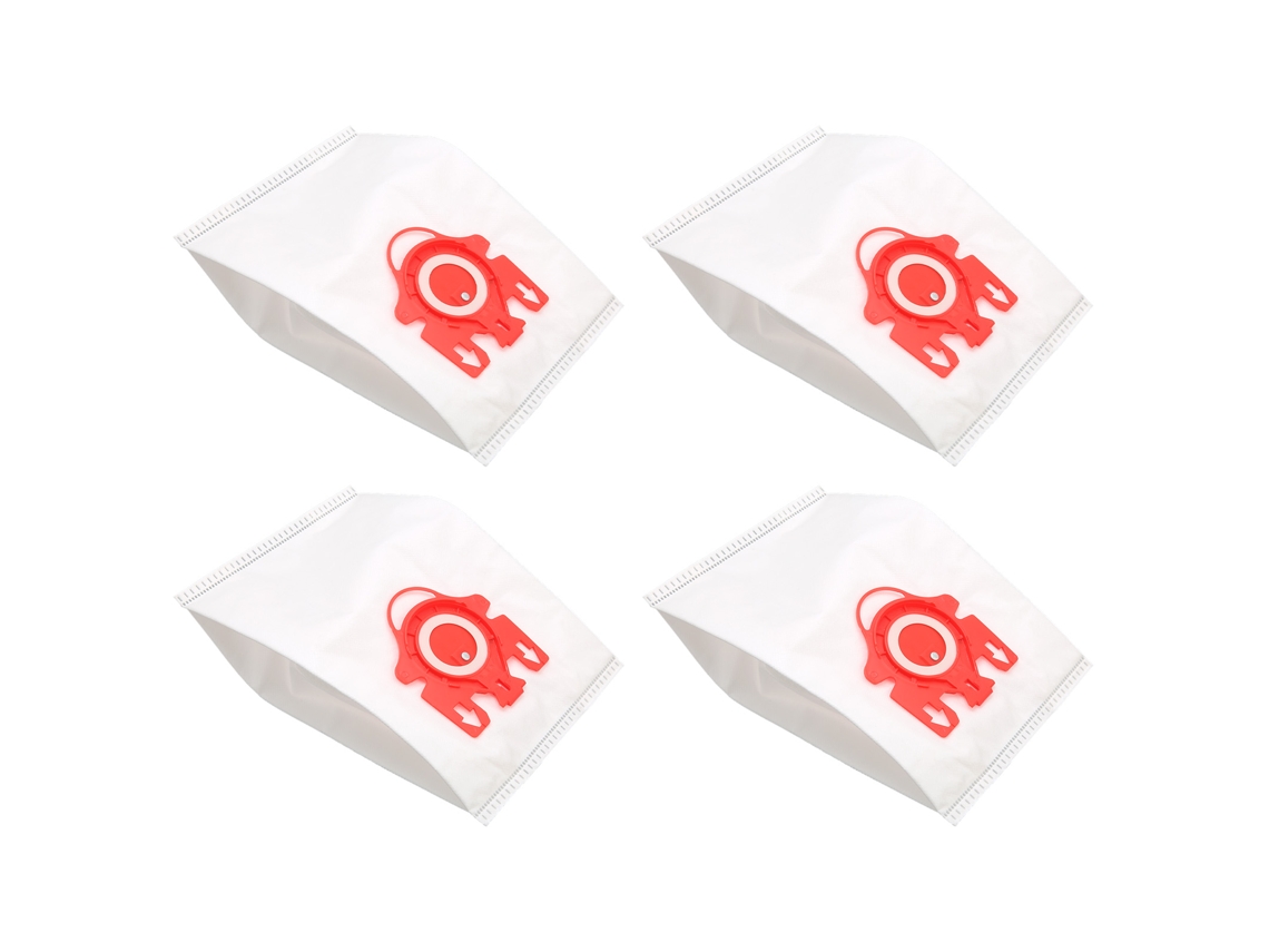4 Bolsas de Pó LAXISCREED para Miele Fjm