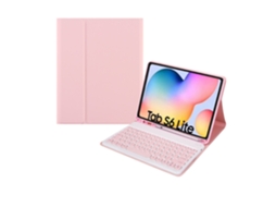 Lurelia Capa Com Teclado Bluetooth Para Samsung Tab S7fe 12.4 Pol., Layout Pt, Verde Escuro
