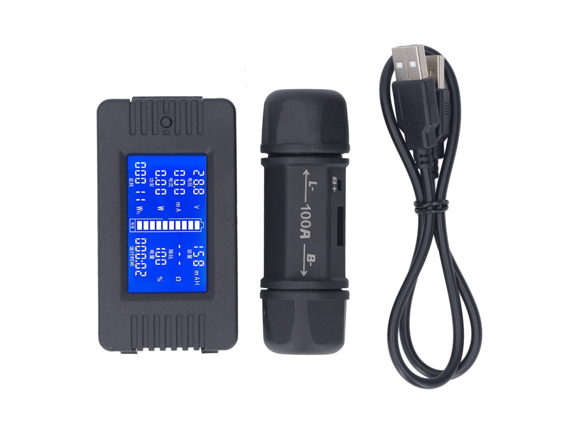 Monitor De Bateria, Medidor De Tensão E Corrente