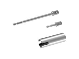 Laxiscreed Chave De Roda Com Adaptador De Broca Para Trailers E Campers, Acompanha 2 Brocas