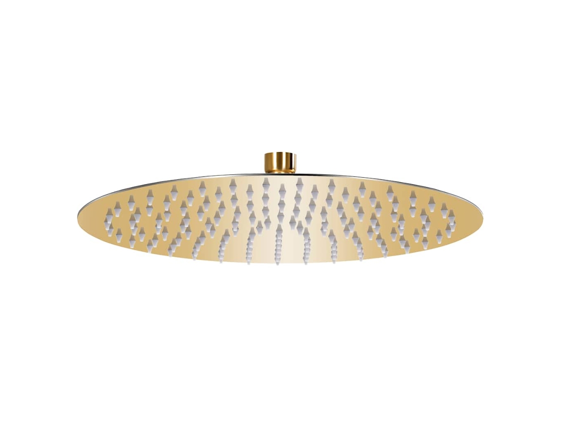 Shower Head, Shower Heads Vidaxl Ouro Aço Inoxidável (ø 30 Cm)