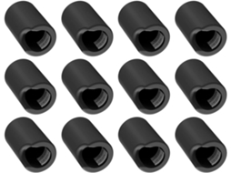 12 Protetores De Canto Silicone Flexíveis E Permanentes, Fáceis De Usar, Para Móveis E Uso Doméstico