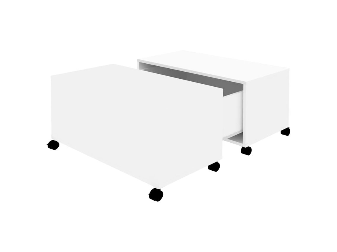 Coffee Table, Coffee Tables Vidaxl Branco Madeira Processada (n/a)