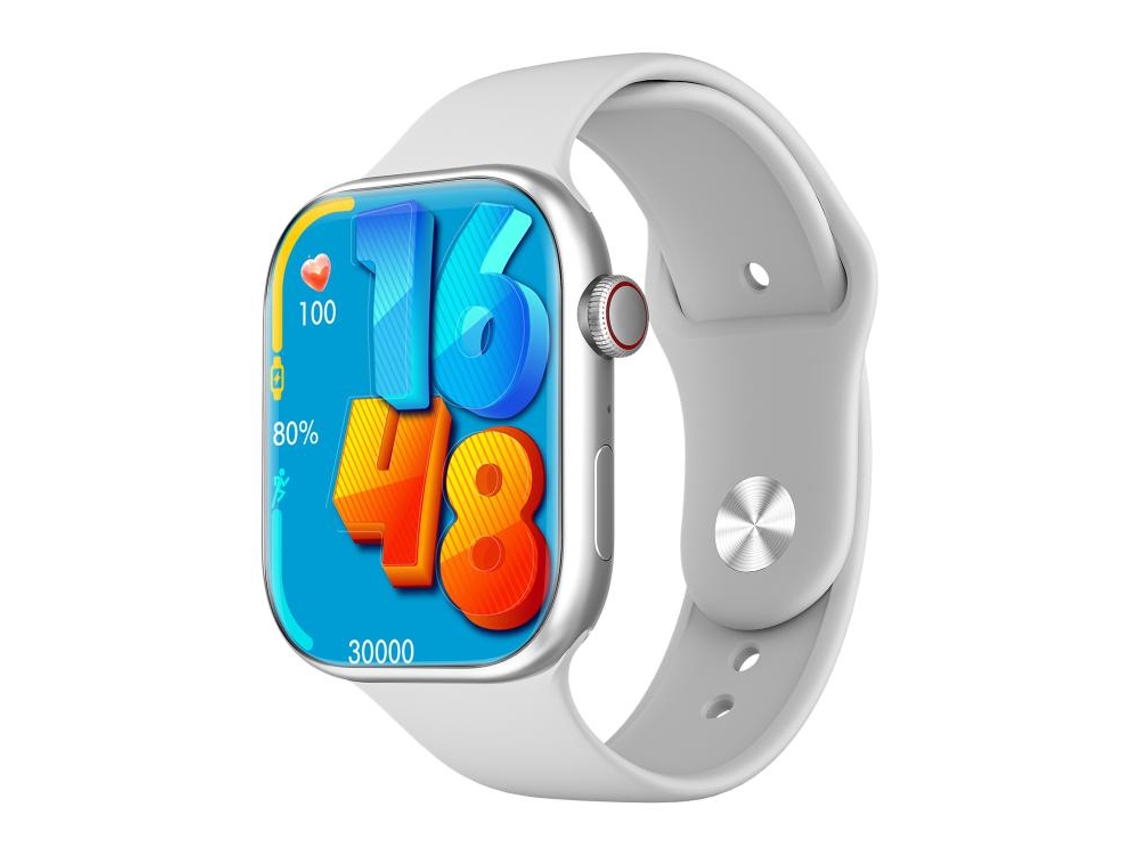 (prateado) Smartwatch Esportivo Para Atividades Ao Ar Livre De 2,2 Polegadas, Compatível Com Ligações Bluetooth.
