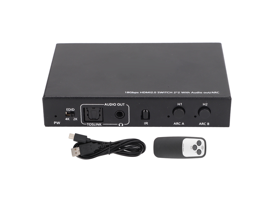 Switcher Hdmi Multifuncional Com Resolução Alta 4k 2k 50/60hz