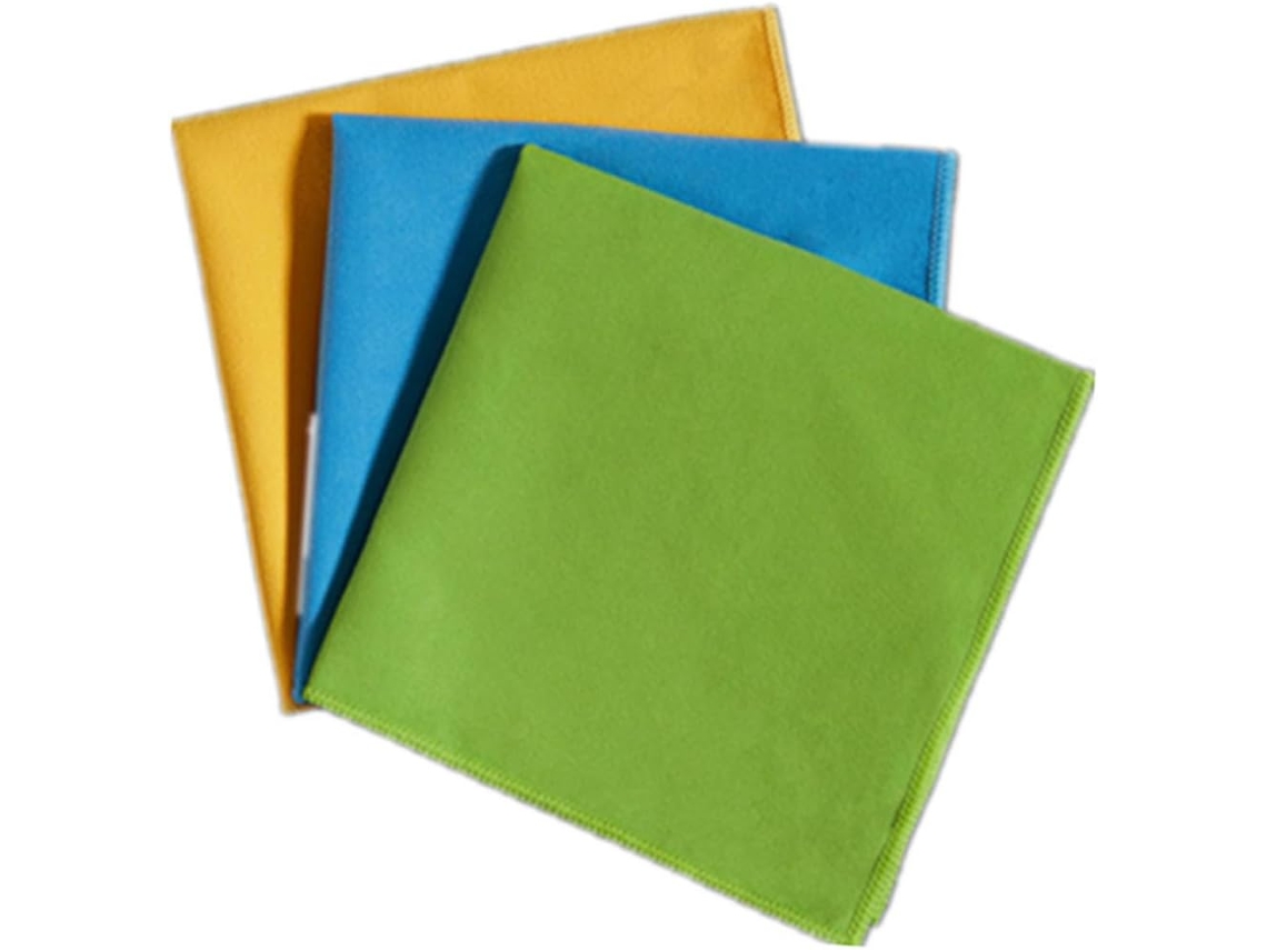 Conjunto De 2 Panos Microfibra Absorventes E Macios Para Limpeza
