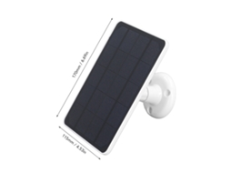 Painel Solar 10w Laxiscreed Com Saída Type C Para Carregar Câmeras