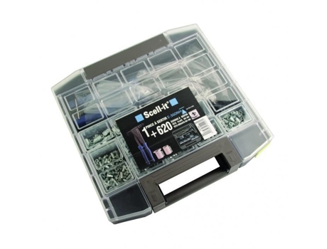 Caixa de 620 Porcas de Crimpagem Alicate E-360Nh SCELL-IT