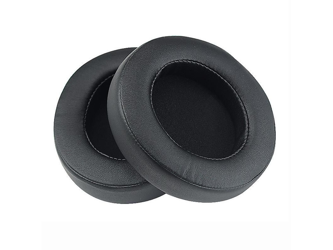 Travesseiros de ouvido de reposição YURU para Razer Kraken Pro V2, couro, preto