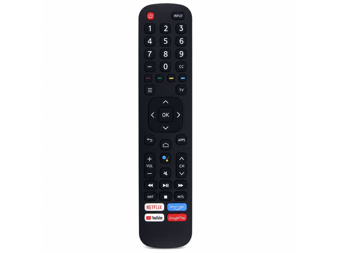 Comando À Distância Para Tv Compatível Com Hisense Erf2g60h, Sem Voz, Não Requer Configuração
