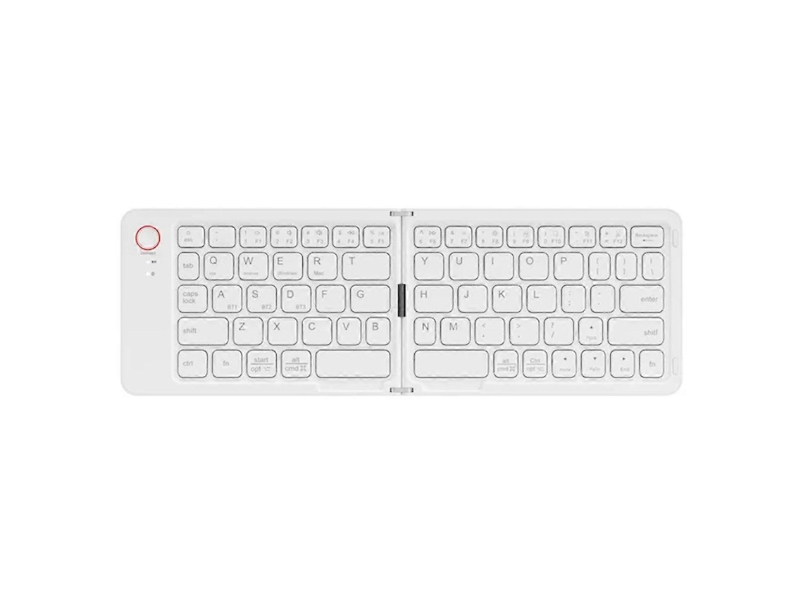 Teclado Portátil Dobrável Bluetooth Para Ios / Android / Tablet Teclado Portátil Para Celular Computeraccessories, B Nostalgia88