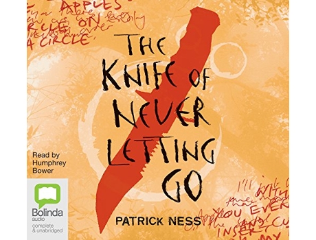 Livro Chaos Walking The Knife of Never Letting Go de Patrick Ness (Inglês)