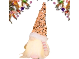 Gnomos De Pelúcia Para Decoração De Natal, 30 Centímetros, Com Lantejoulas Luminosas |