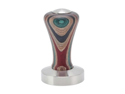 Tamper De Café Plano Madeira Colorido, Modelo Mais Recente Com Base Aço Inoxidável. Para Máquina De Café Com Design Reutilizável E Fácil Limpeza