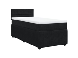 Box Spring Bed, Box Spring Beds Vidaxl Preto Veludo (100 X 200 Cm)
