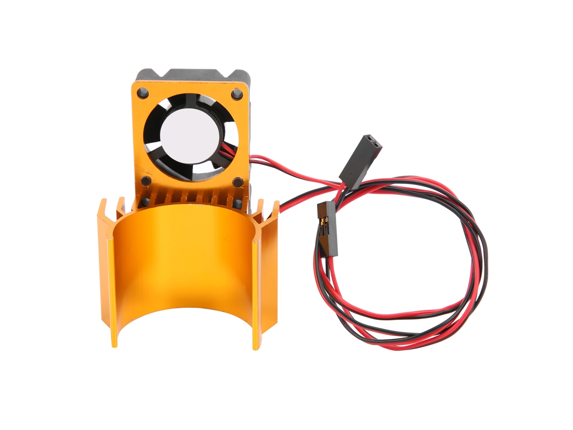 Motor Rc 1/10 Cooler Duplo com Dissipador Ouro