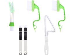 Conjunto De 1 Escova Para Limpeza Trilhos Portas Correr E Persianas, Espanador Multiuso Com Cabo Ergonômico Para Janelas