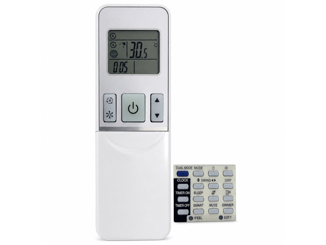 Comando Remoto Para Ar Condicionado Compatível Com Hisense Rch-2609na, Sem Configuração, Frio E Aquecimento