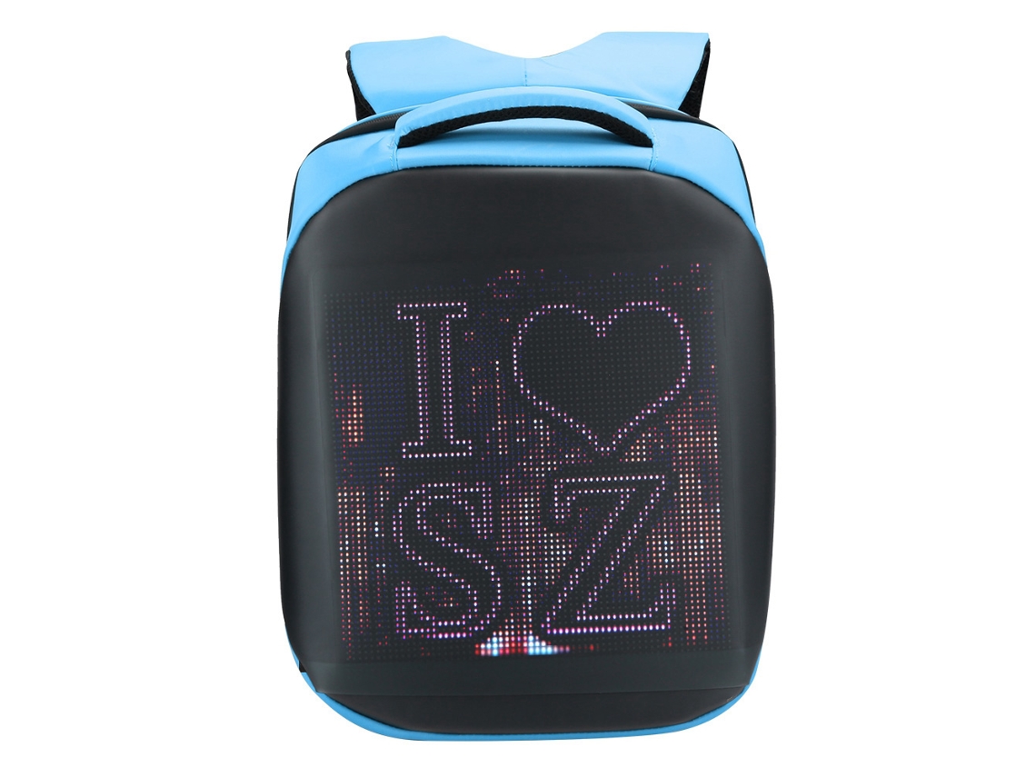 Mochila Led LAXISCREED Wifi 20l À Prova D'água