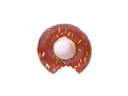 Boia Inflável Em Formato De Donut Para Piscina, Anel De Natação Individual, Cor Chocolate.