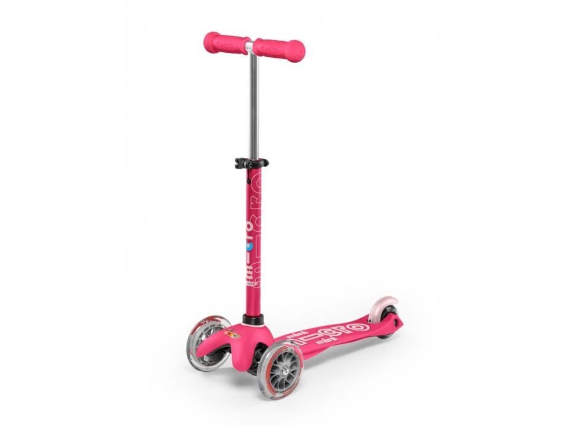 Scooter infantil de 3 rodas - Mini Micro Deluxe Rosa - Misto - MICRO - Lazer - 3 rodas - 24 meses - 2 anos - 50 kg