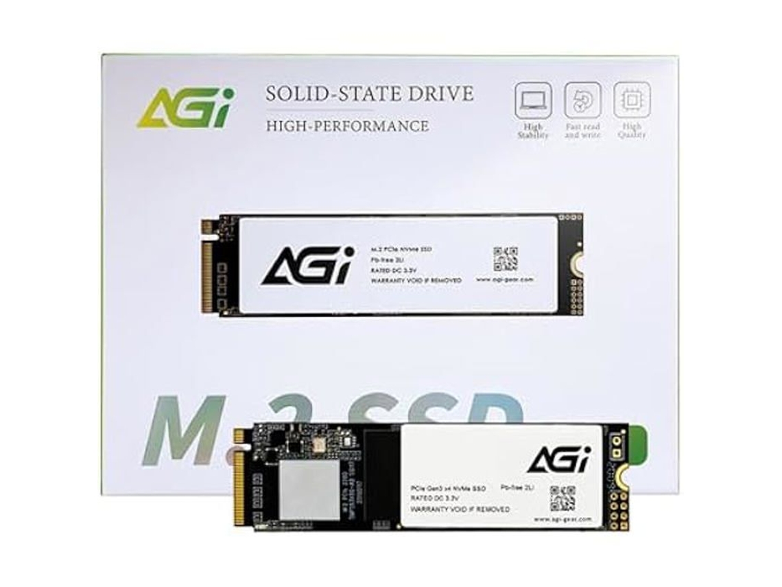 Disco Rígido AGI Ai298 512 Gb M.2 Pcie Gen3X4 Nvme Slc Cache