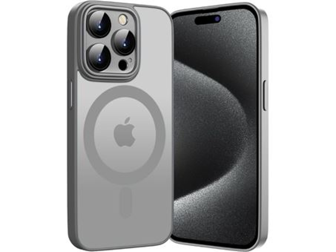 Capa Semitransparente Magsafe Orysin Para Iphone 16 Pro Max - Titânio