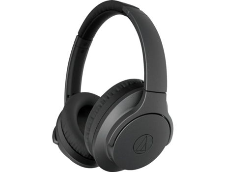 Auscultadores Bluetooth AUDIO TECHNICA Ath-Anc700 (Over Ear - Microfone - Noise Cancelling - Preto)
