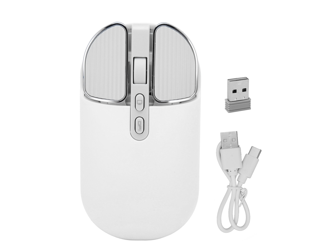 Mouse Sem Fio Silencioso Para Notebook Garota Viagem