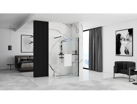Parede De Chuveiro Rea Aero 100 Black