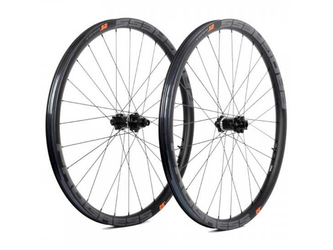 Par Rodas Mtb Eb Plus Nitro Hybrid Boost 29´´ Tubeless Preto 15 X 110 / 12 X 148 Mm / Sram Xdprogress