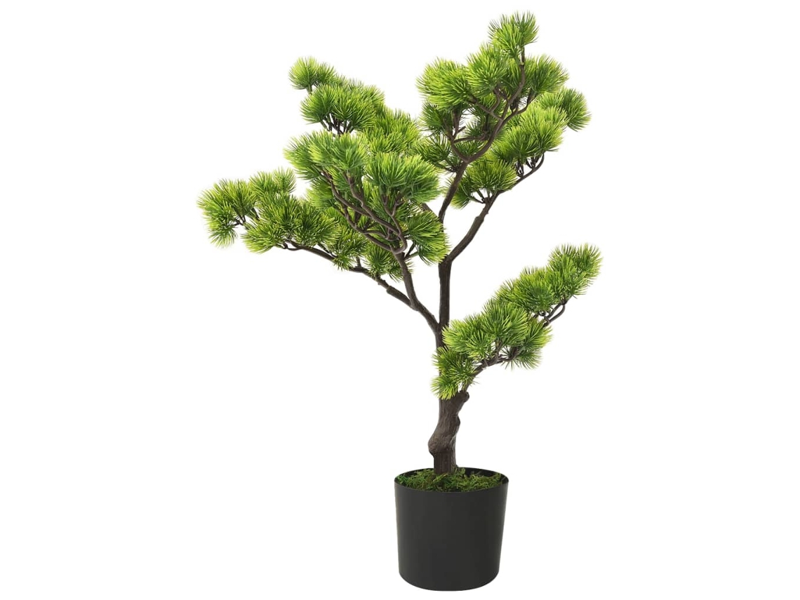 Vidaxl Bonsai Pinus Artificial Com Vaso 60 Cm Verde