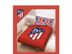 Capa De Edredão Atlético De Madrid Modelo 3 Para Cama De 135 Cm 86584