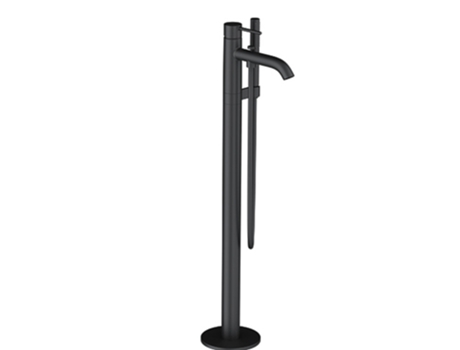 Misturadora De Banheira E Duche Kludi Bozz, De Instalação Livre Para Banheiras De Instalação Livre, Com Chuveiro De Mão, 385903976, Cor Preto Mate