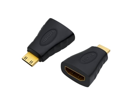 Adaptador Conversor Hdmi F Para Mini Hdmi M Xin Yue 8059 Preto