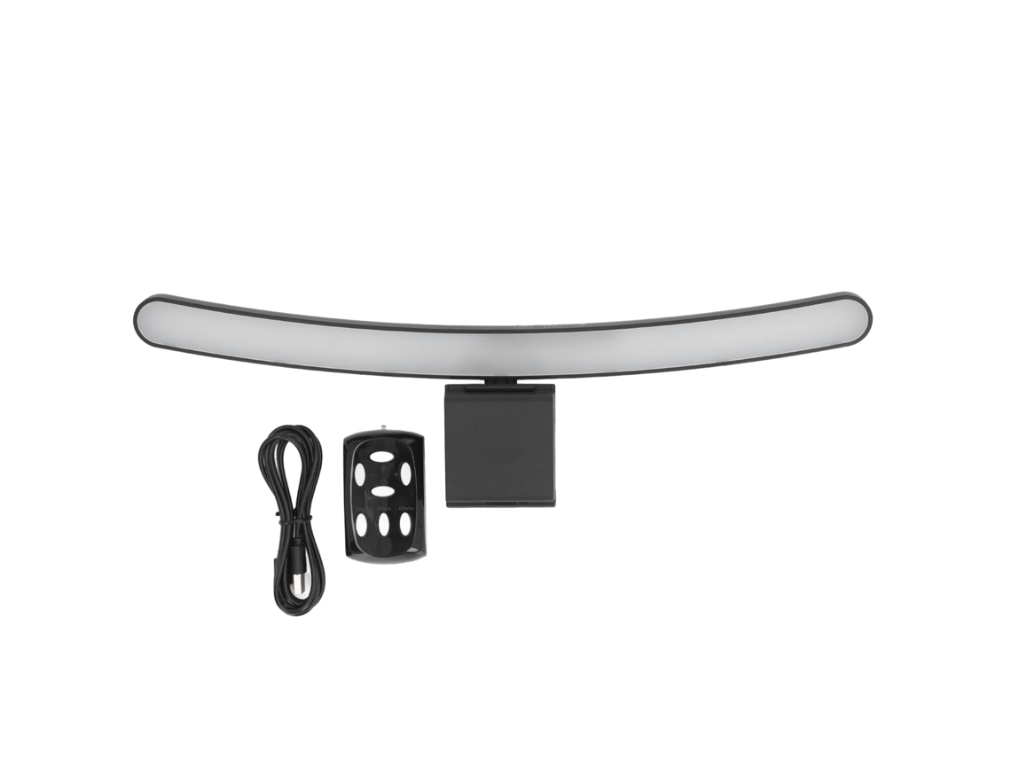 Barra de Luz Led para Monitor de Computador com Interruptor Regulador de Iluminação e Controle Remoto Sem Fio EOOCOO