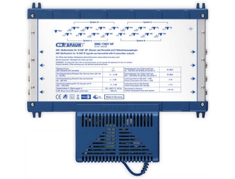 Multicomutadores de Satélite SPAUN SMS 17807 NF (17 Entradas 8 Saídas)