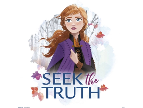 Print  30X30 cm  Seek The Truth