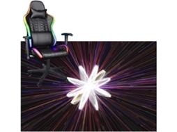 Tapete Protetor Piso Gamer Escritório Antiderrapante Madeira Rígido, Cadeiras Escritório. Pisos