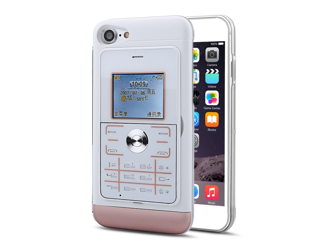 Capa para Iphone7/7plus com Função de Chamada LAXISCREED