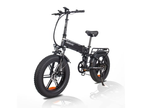 Px6 Bicicleta Elã©trica Dobrã¡vel De 20 Polegadas Com 9 Velocidades, Travãµes Hidrã¡ulicos E Bateria Removã­vel De 48 V/12 Ah Paselec