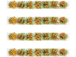 Kit de 4 Flores Artificiais de Esponja Decoração Leve e Portátil para Micro Paisagens e Maquetes para Uso Doméstico e CHABERLU