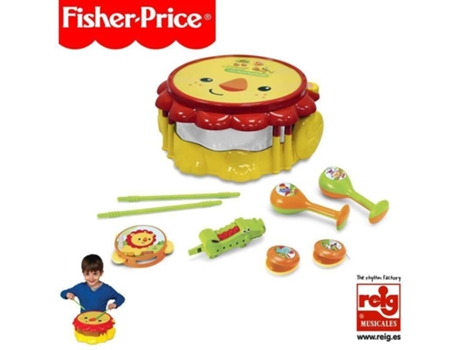 Tambor  Musical Leon + Accesorios Fisher Price