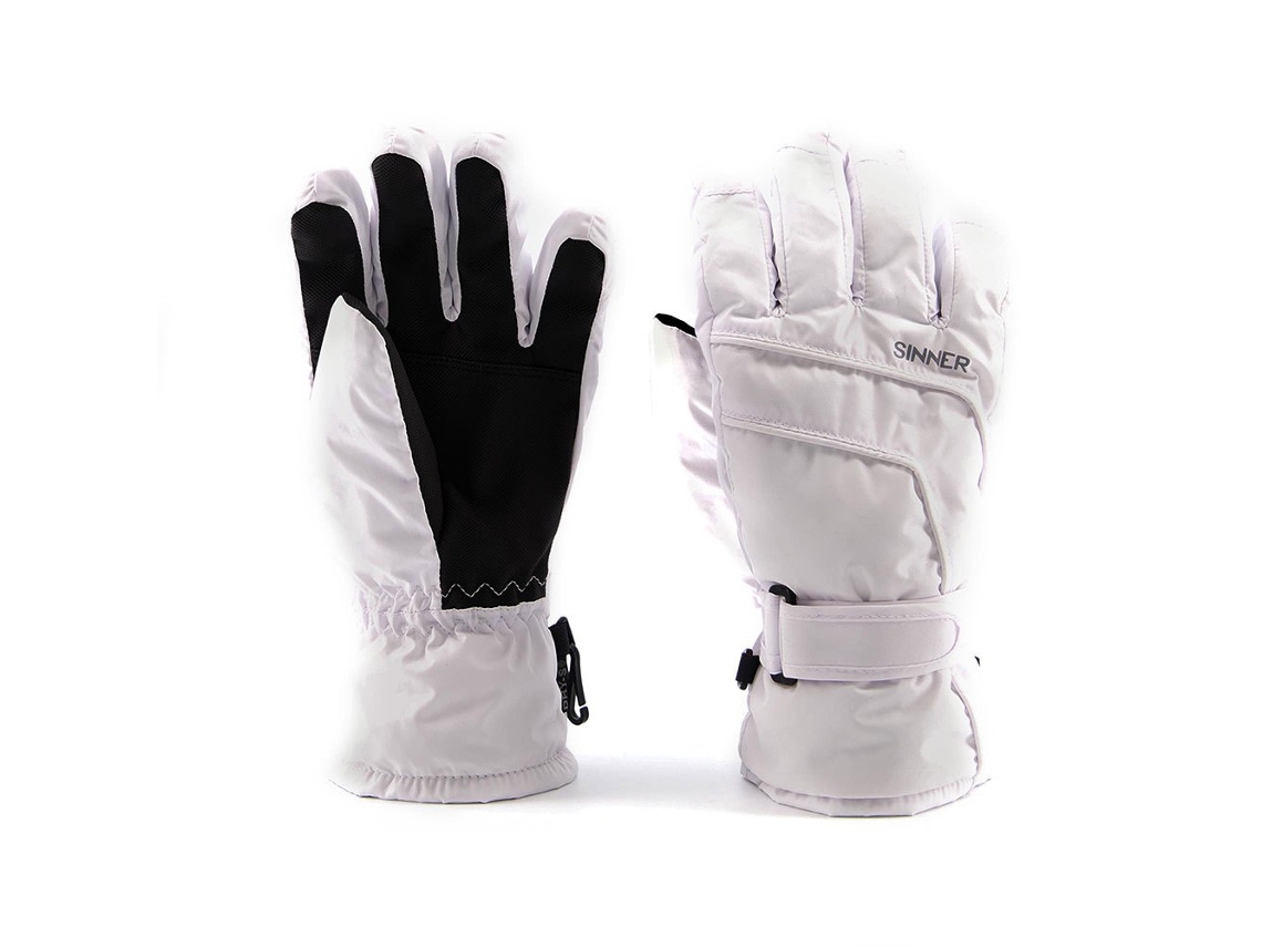 SINNER Luvas Mesa Branco XL Mulher
