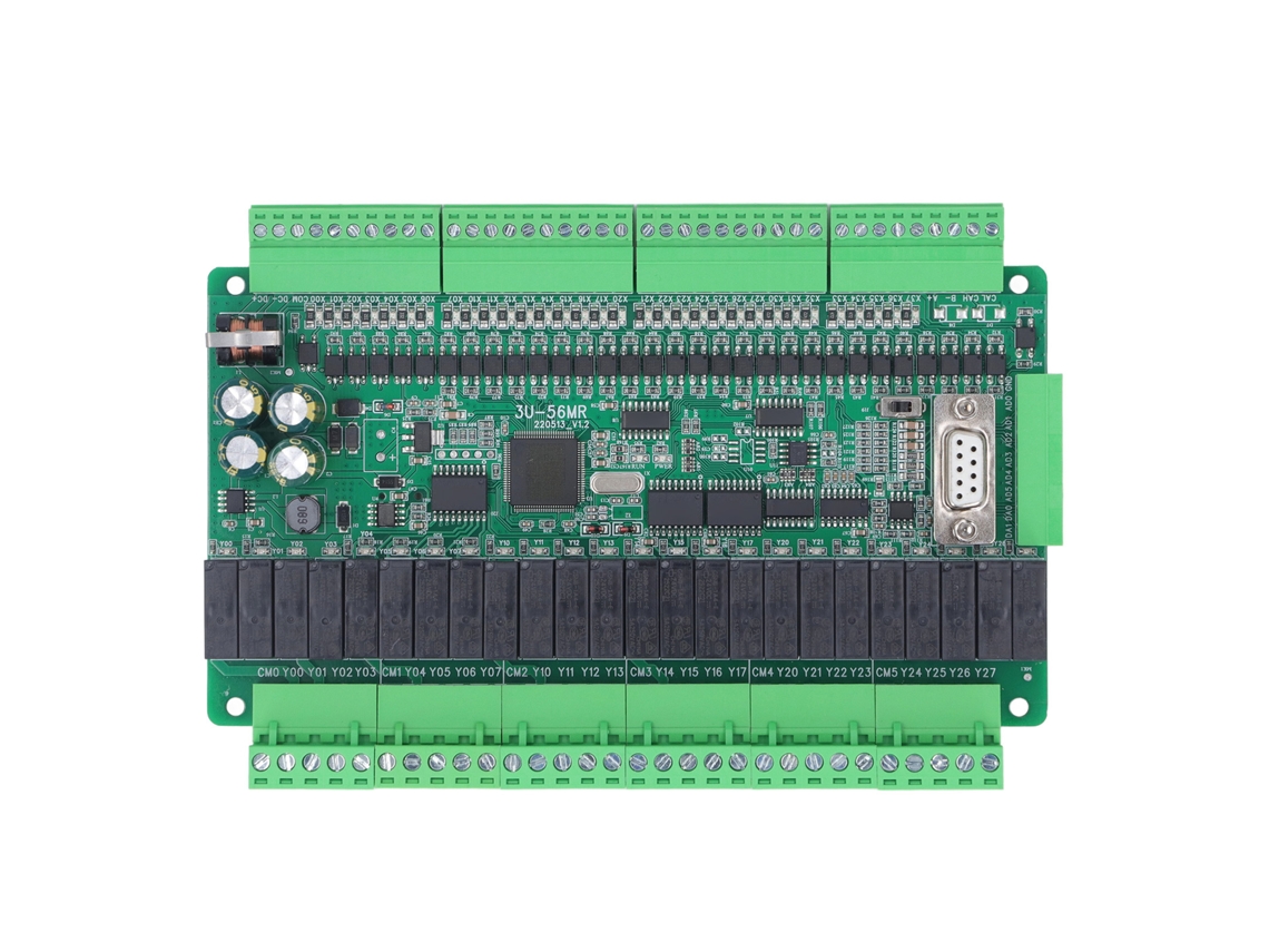 Placa de Controle Industrial Plc Relé 32 Entradas 24 Saídas Dc24v 1a