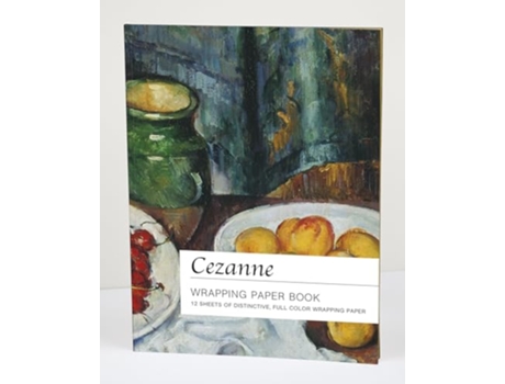 Livro Cezanne Wrapping Paper Book de cor Teneues Publishing Company (Inglês)