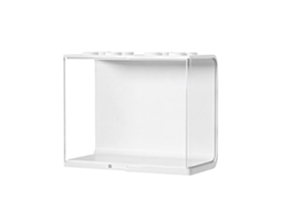 Estojo de Exibição para Bonecos Transparente Pilhável Abs Caixa de Armazenamento Brinquedos Mini Figuras S/MARCA