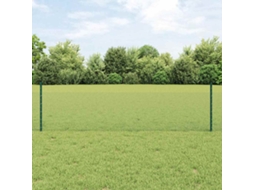 Vidaxl Cerca Hexagonal Com Poste 50 X 0,5 M Aço Revestido De Pvc Verde