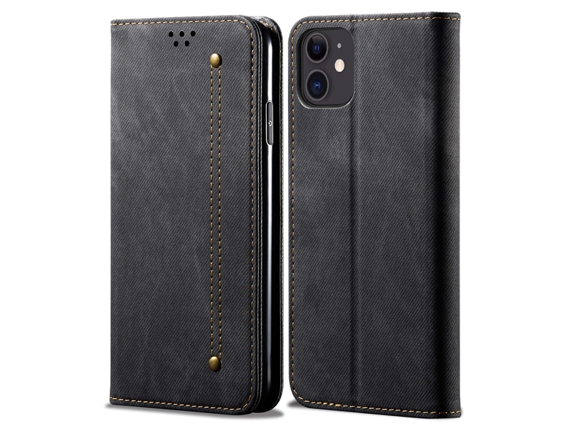 Capa Textura Inch Para Iphone 13 Preto
