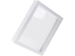 Moldura Decorativa Madeira Vidro Exibição Espécimes Estilo Simples Elegante Ideal Fotos Insetos Aniversários GOKOCO